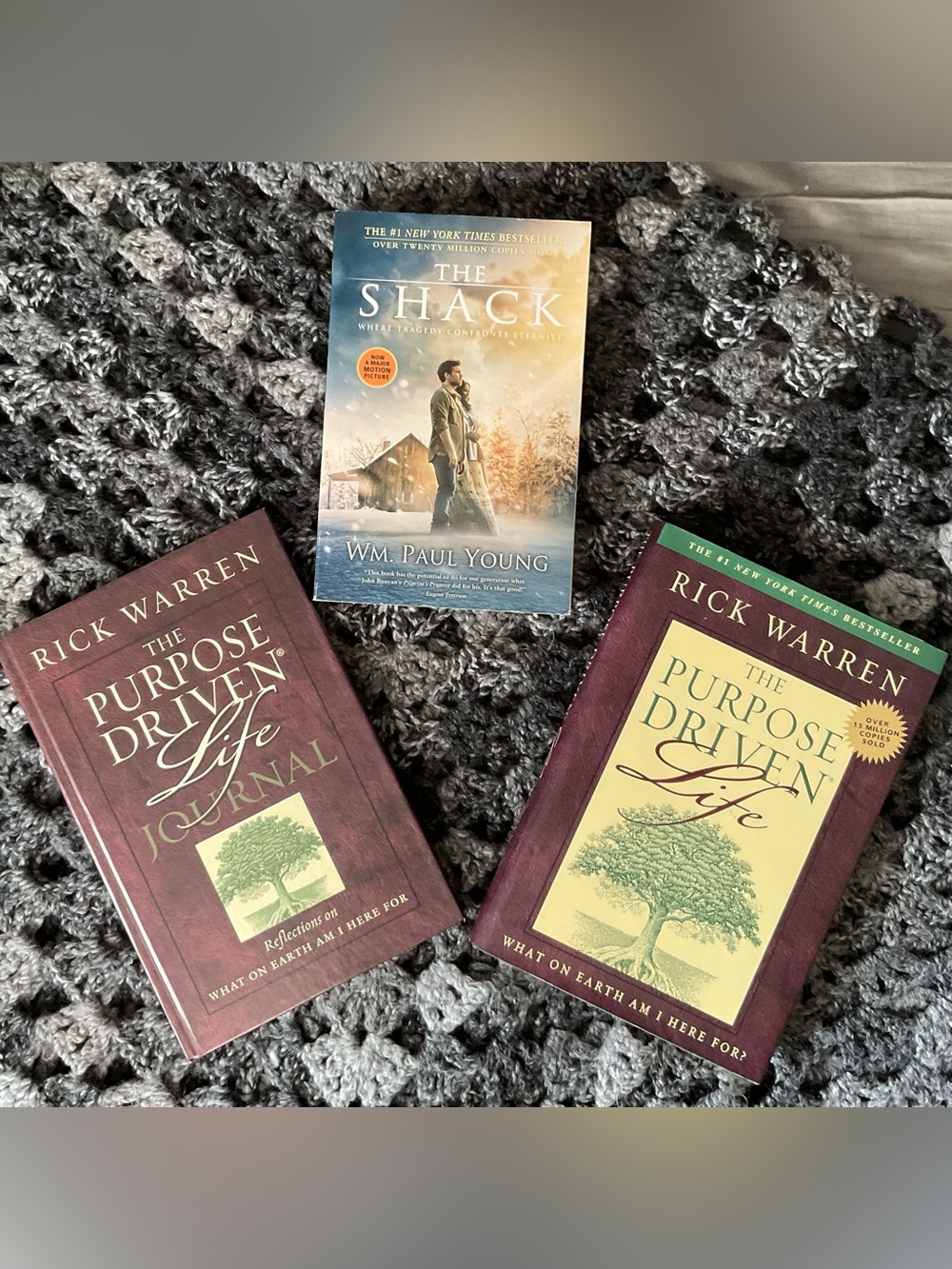 Christian Book Bundle: The Purpose Driven Life + Journal & The Shack